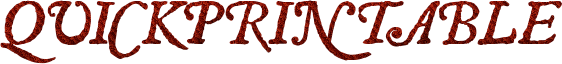 quickprintable